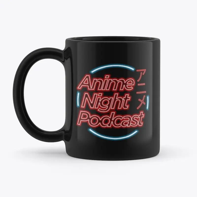 Anime Night Podcast Neon Mug