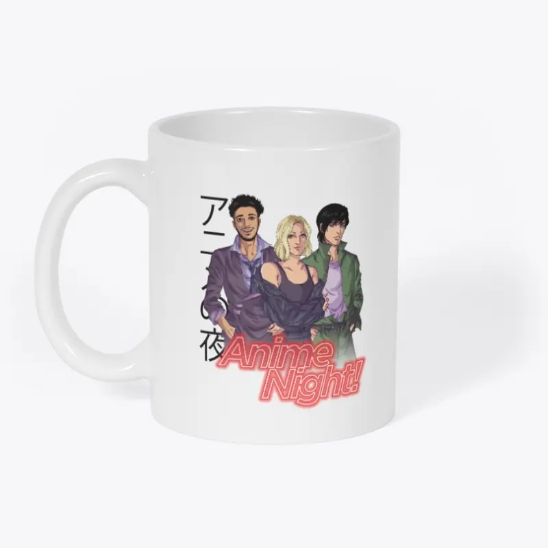 Anime Night Podcast Crew Mug